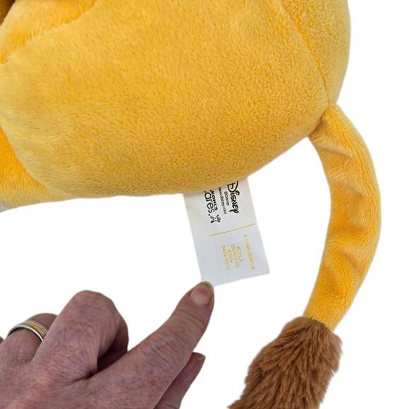 Disney Lion King Simba Plush 12" Kohl's Cares Cub Stuffed Animal 2014 Cartoon - Picture 6 of 6